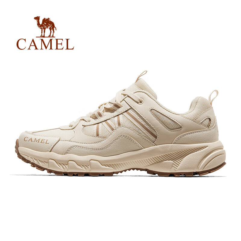 CAMEL [Panlong] Outdoor Hiking Shoes for Men And Women, Cross-Country Sports Running Shoes, Water-Resistant And Non-Slip Trekking Shoes, Size 36