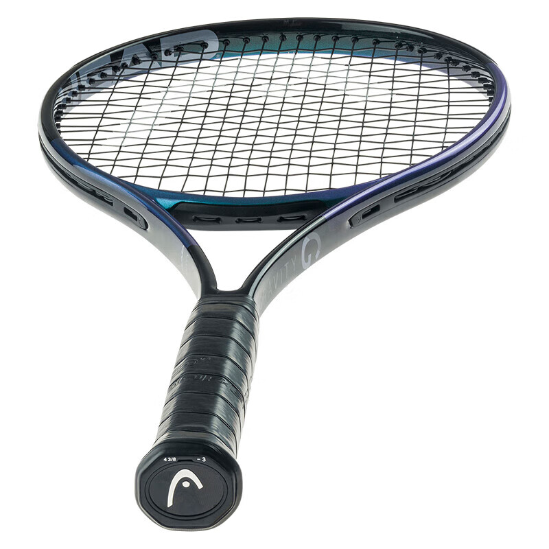 HEAD Zvelev Gravity 2025 MP Full Carbon Professional Tennis Racket, Small Z Carbon Fiber Racket, Pre-Strung
