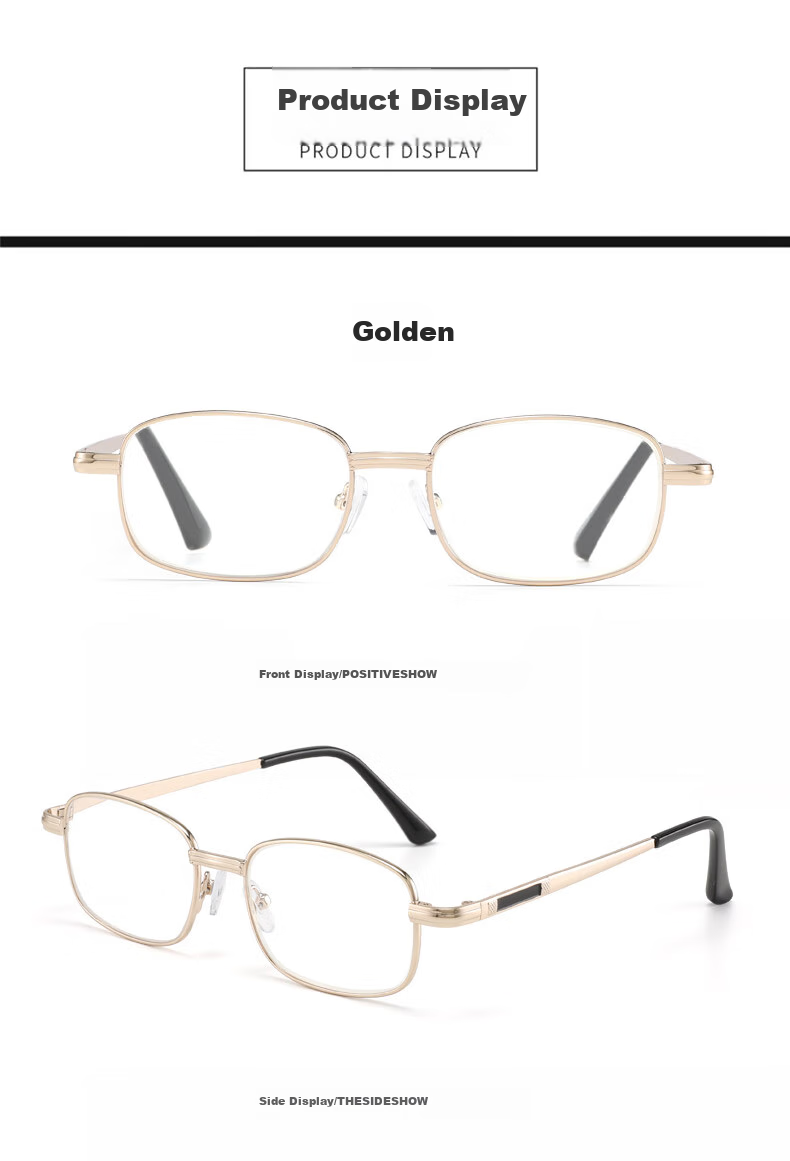 GOGOSOON High-Quality Natural Crystal Lens Reading Glasses with Smart Zoom Function for Elderly Men And Women, High-Definition Anti-Scratch Wear-Resistant Glasses 9
