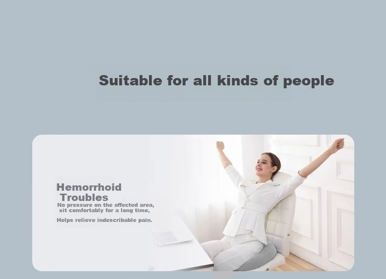 Mixiaoshu Hemorrhoid Cushion, Butt Pad for Office, Postpartum Long-Sitting Chair Pad, Natural Delivery Maternity Pressure Relief, Post-Surgery Anal Fistula Tailbone Pad 15