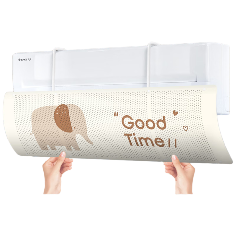 Baicaoyuan Air Conditioner Windshield Deflector Adjustable Multi-Angle Hanging Air Outlet Cover No Adhesive Baby Maternity Universal