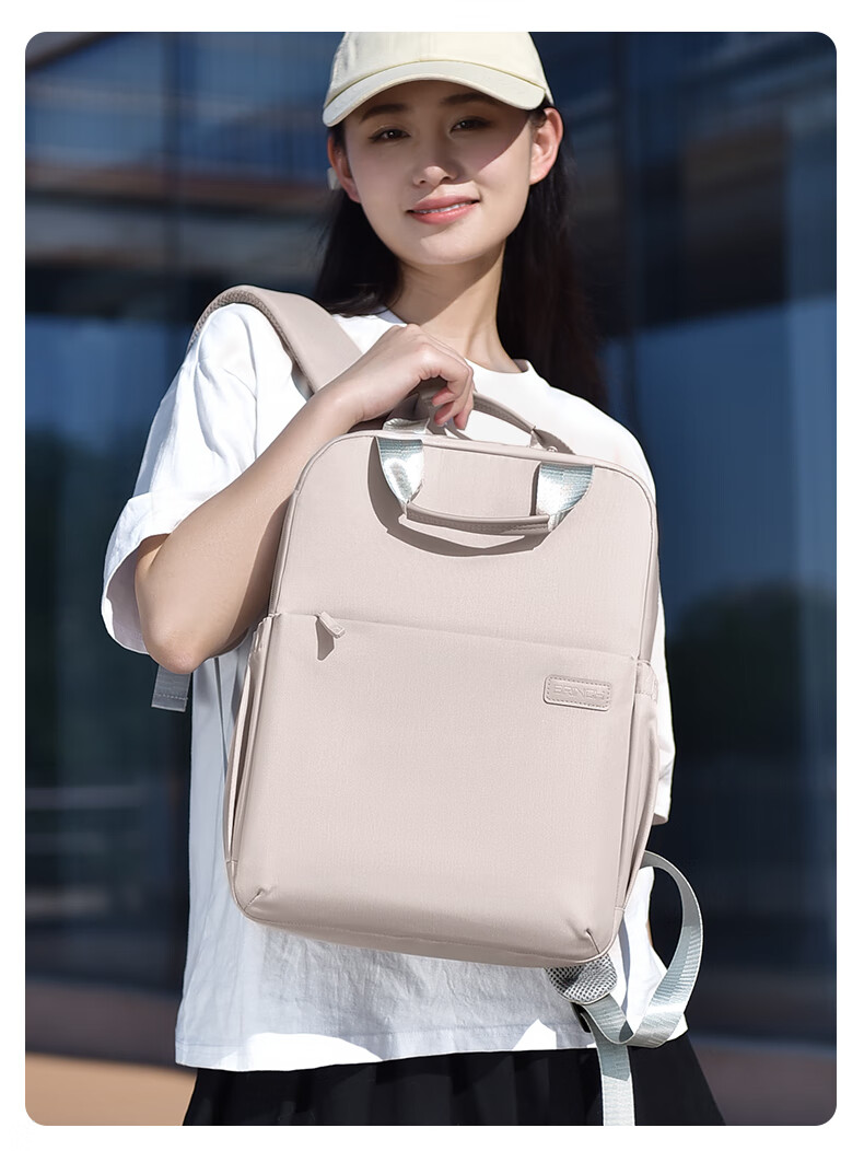 BRINCH Laptop Backpack for Women, Business Travel 15/16 Inch Large Capacity Laptop Bag for Work Trips 14