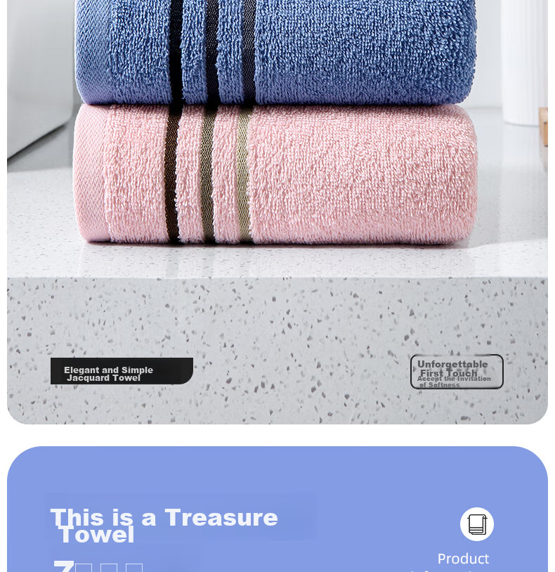 Grace 10A Antibacterial Towel And Bath Towel Set, Extra Large, Skin-Friendly, Breathable, Quick-Drying, Soft, Suitable for Men And Wome 2