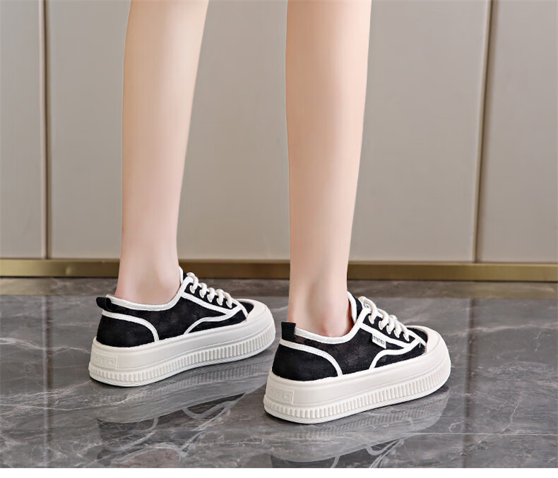 CARTELO Women's Summer Lace Mesh Fisherman Shoes Breathable White Sneakers Mesh Shoes for Women 1585 Off-White Size 38 15