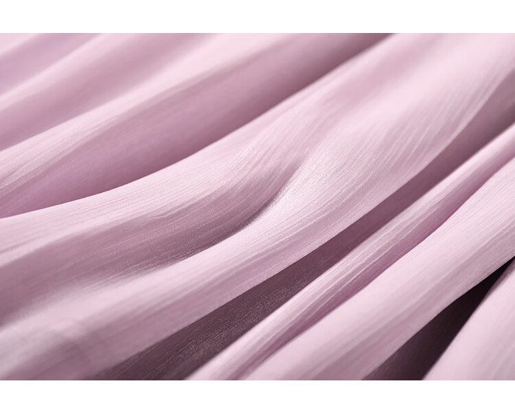 Dme [Flowing Light Pleated Skirt] Spring Style, Internet Celebrity-Inspired Elastic Waist Flowing Pleated Umbrella Skirt for Wome 11