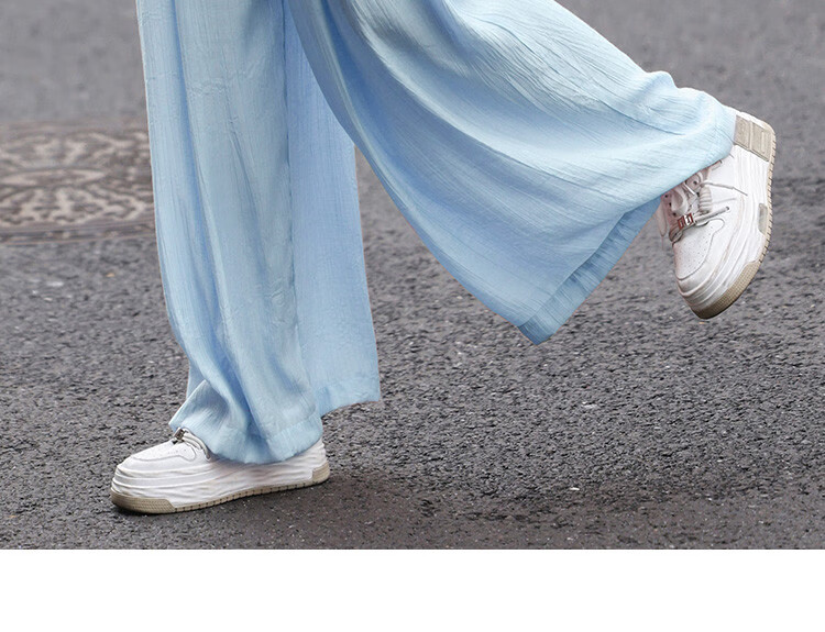 Dme [Lazily Casual Pants] Autumn Style, Relaxed Fit, Textured Design, Versatile Casual Pants for Wome 16