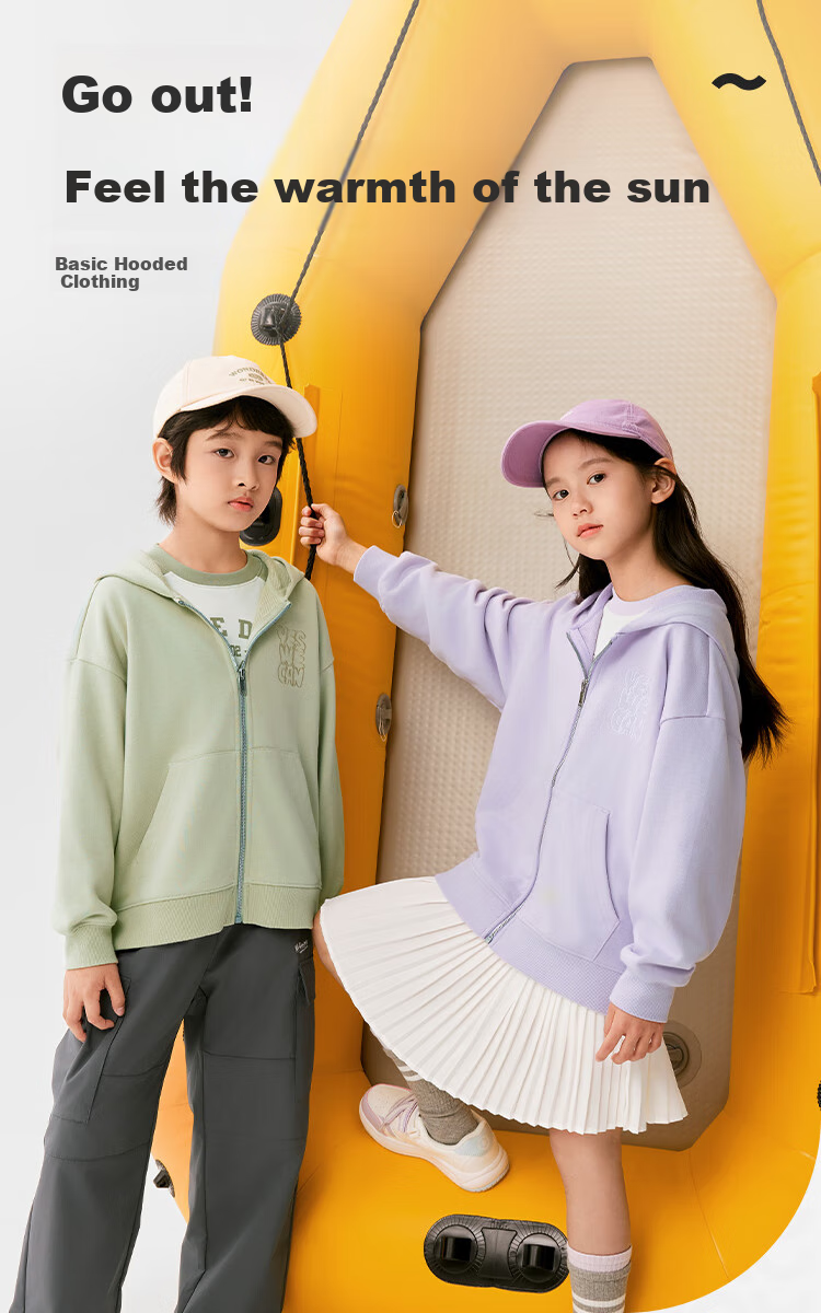 BALABALA Children's Clothing, Boys' Sweatshirt, Spring 2025 Collection, Girls' Versatile Outdoor Top, Simple And Fashionable, 209125105203 1