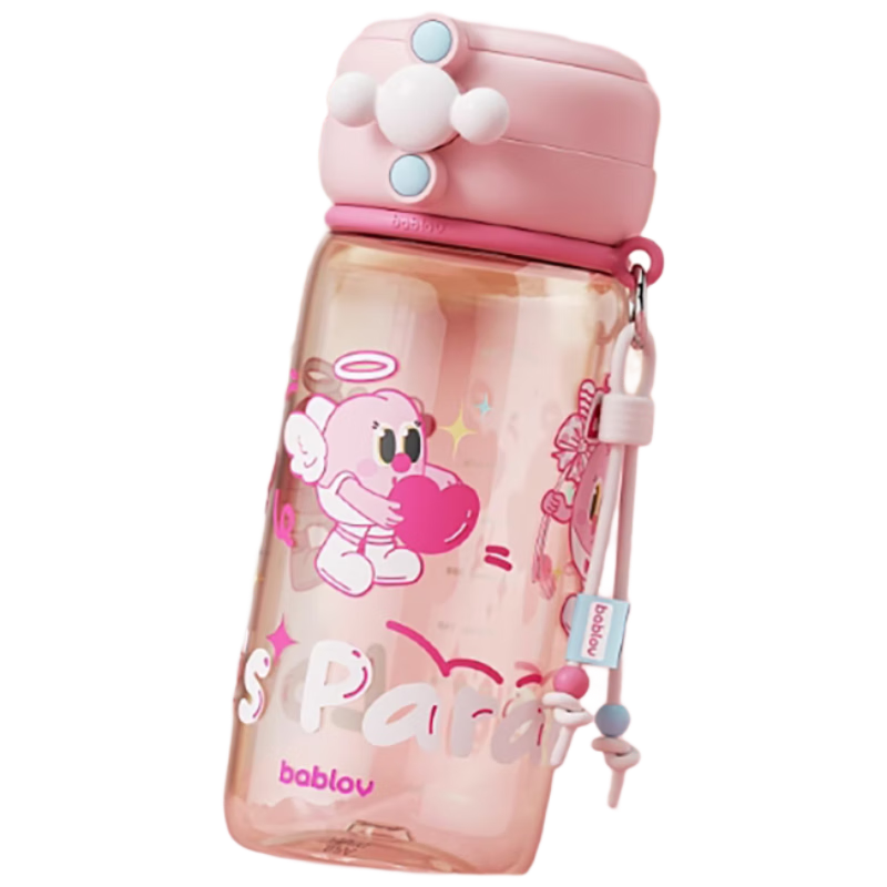 BABLOV Children's Water Bottle, Large Capacity PPSU, Summer Student And Pregnant Women, Stylish Straw Cup, Birthday Gift