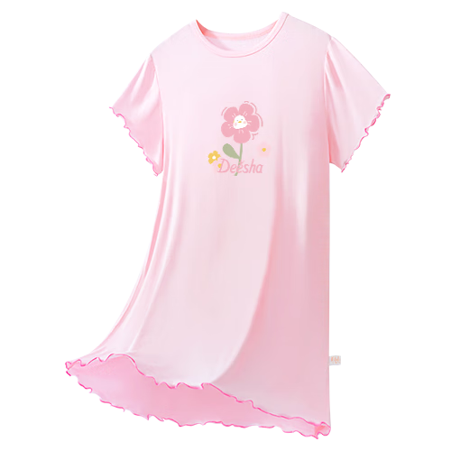 DEESHA Children's Pajamas, Girls' Nightgown, Loungewear, Air Conditioning Wear