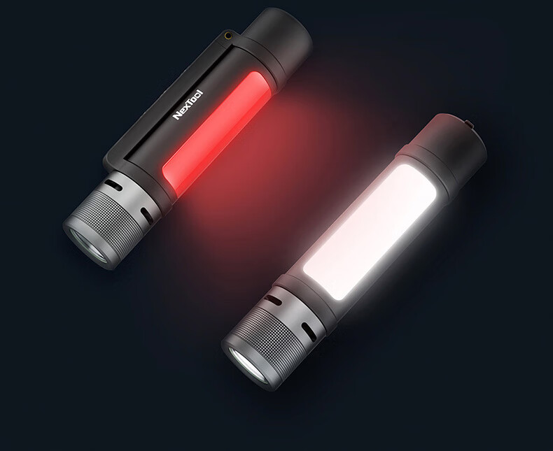 NexTool Outdoor Home Thunder Six-in-One Multifunctional High-Power Flashlight Zoomable Long-Range LED Emergency Light Type-C 15