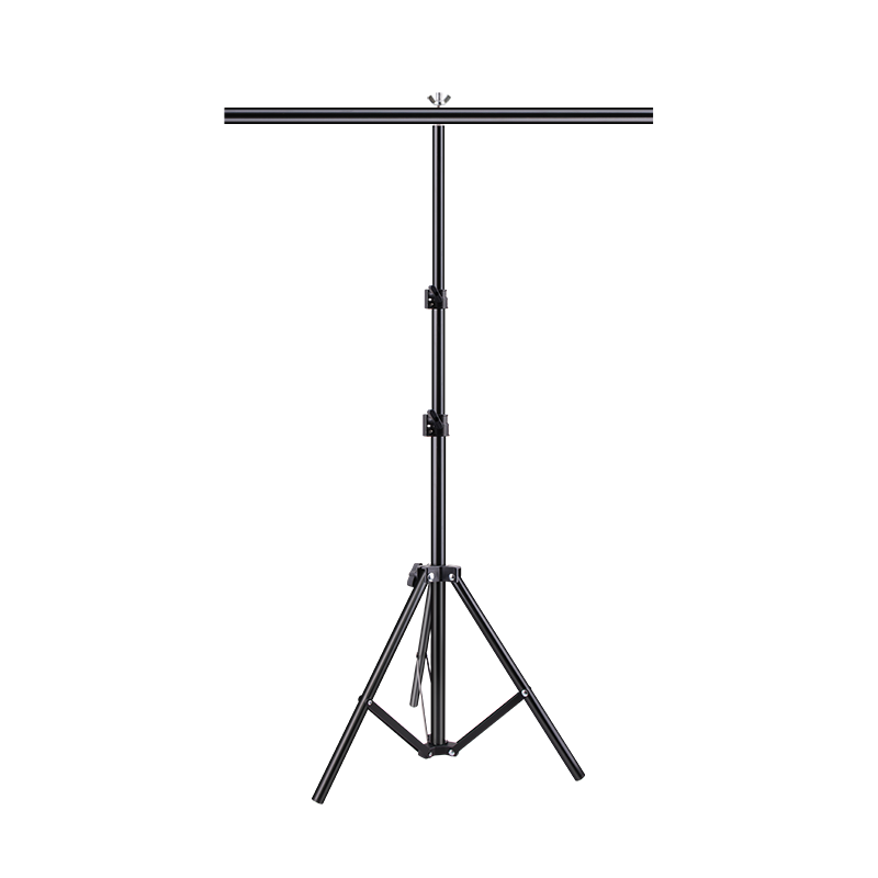 LATZZ 2*1 Meter Photography Backdrop Stand, PVC Board, Soft Light Paper Backdrop, Background Cloth Support, T-Shaped Frame, Thickened Extendable Portable Shooting Background Stand