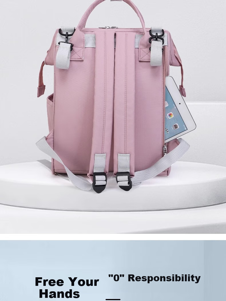 FENYE Diaper Bag Backpack, Large Capacity, Lightweight, for Mothers And Babies, Travel-Friendly, Stain-Resistant, Water-Repellent, Crossbody Bag 6