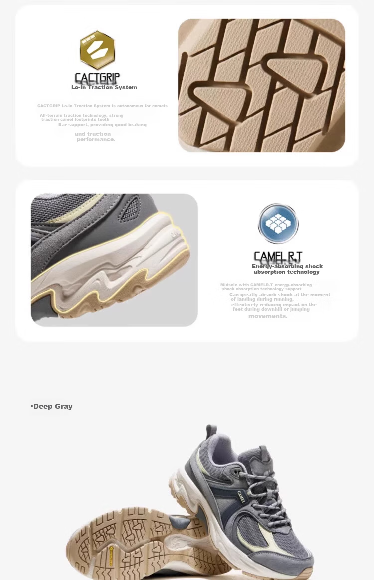 CAMEL Outdoor Hiking Women's Shoes, Non-Slip Mountain Climbing Sports Footwear F24C693624 14