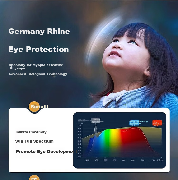 Heart Lock Large Spectrum Eye Protection Floor Lamp for Children, Students, Anti-Myopia, Piano Practice, Standing Reading Desk Lamp 2