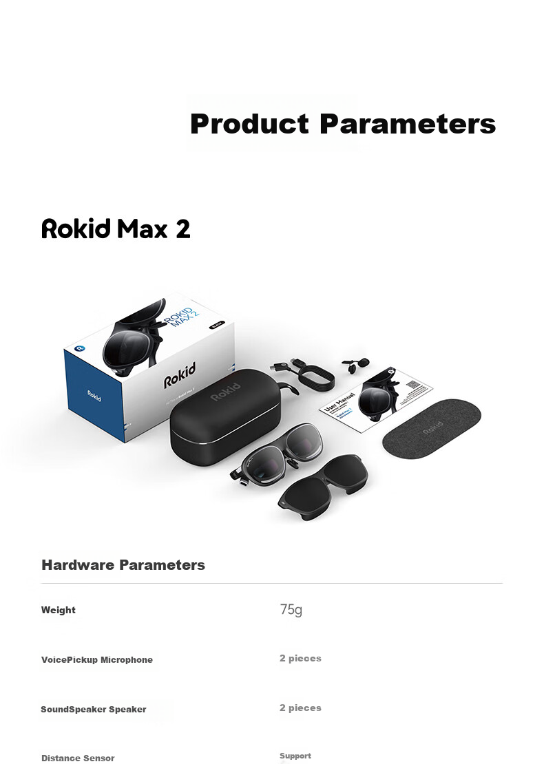 ROKID Station2 Smart Glasses, AR Glasses, AI Intelligent Device, Spatial Computing Terminal, Screen Casting, Non-VR Glasses 20