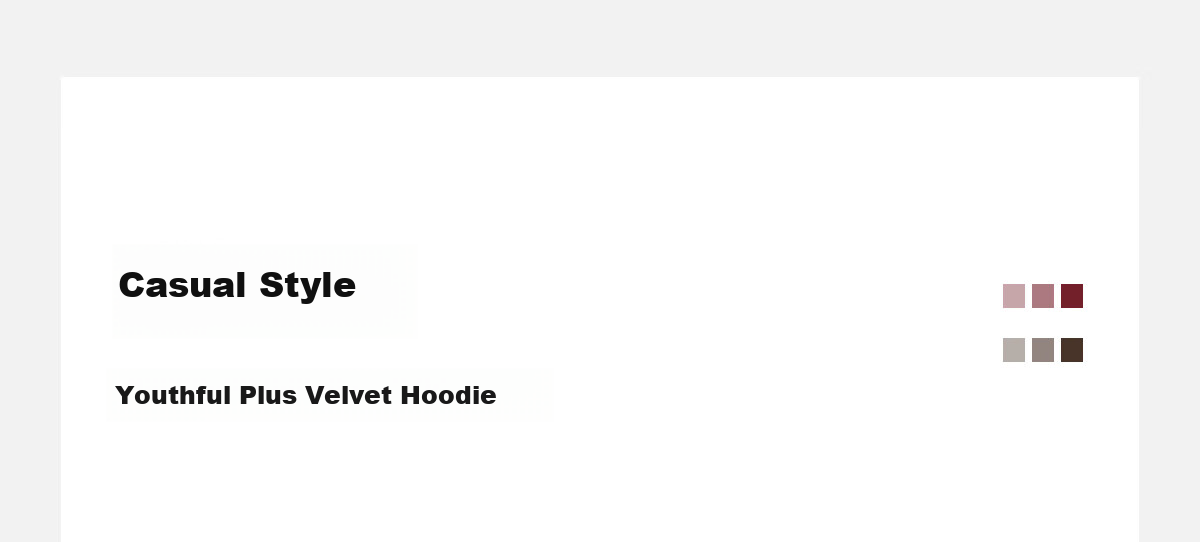PinCai Fleece-Lined Sweatshirt for Women, Loose Drawstring Hoodie, Autumn And Winter Fleece-Lined Thickened Solid Color Jacket P144W2001 3