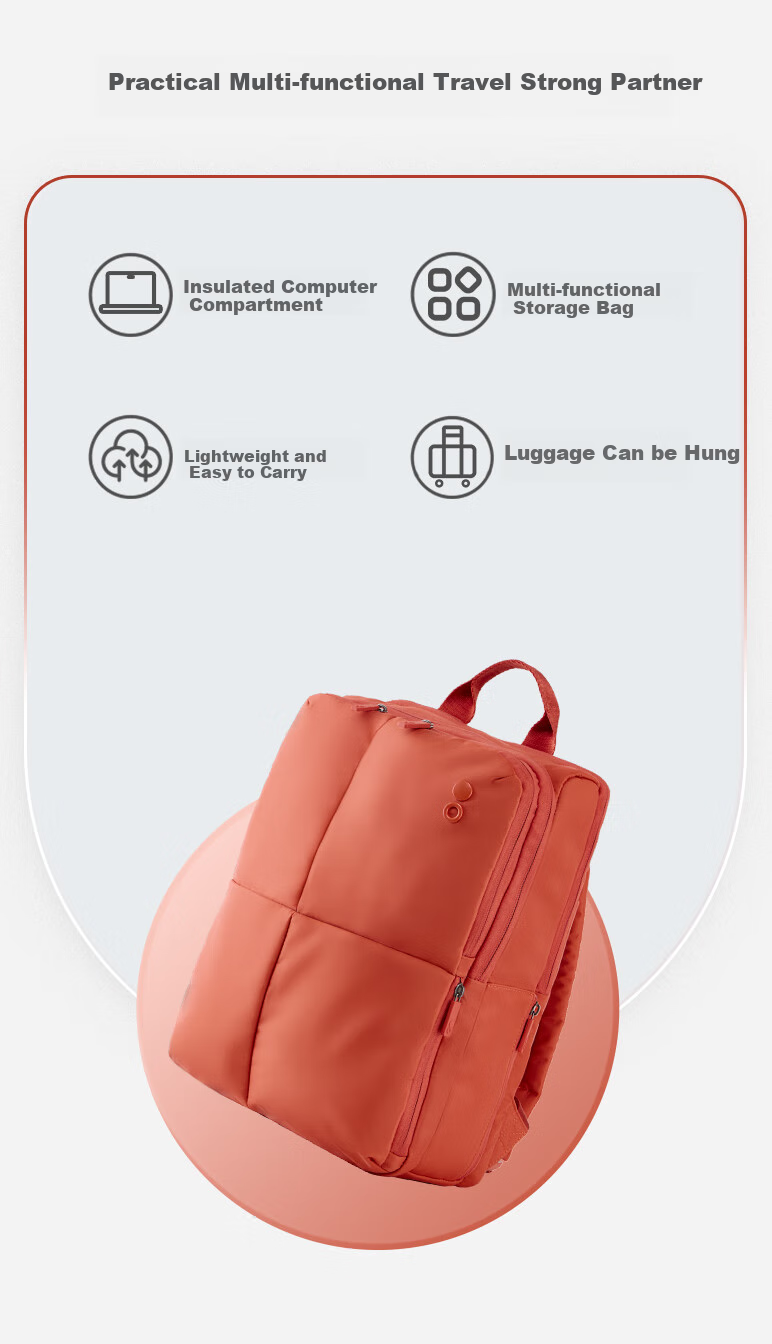 Echolac Couple's Laptop Backpack, Fashionable Trendy Backpack, Simple Casual Backpack for Men And Women, Black, 16-Inch CKP602 2