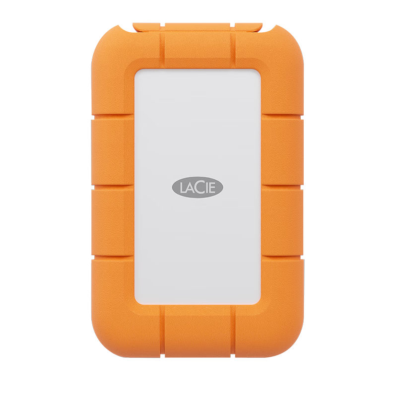 LaCie Rugged Mini 4TB Portable SSD PSSD USB 3.2 Gen2 High-Speed External Solid State Drive Rugged External Storage