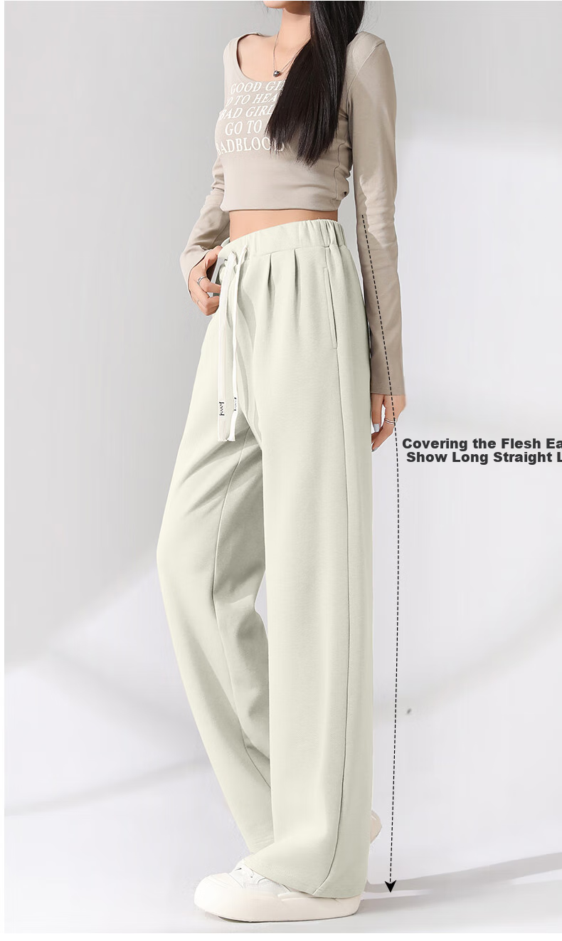 MJ STYLE Starry Sky Cotton Casual Women's Outfit, Spring And Autumn 2026 New Style, Stand-Up Collar Short Cardigan Jacket, Straight Wide-Leg Pants Two-Piece Set 6