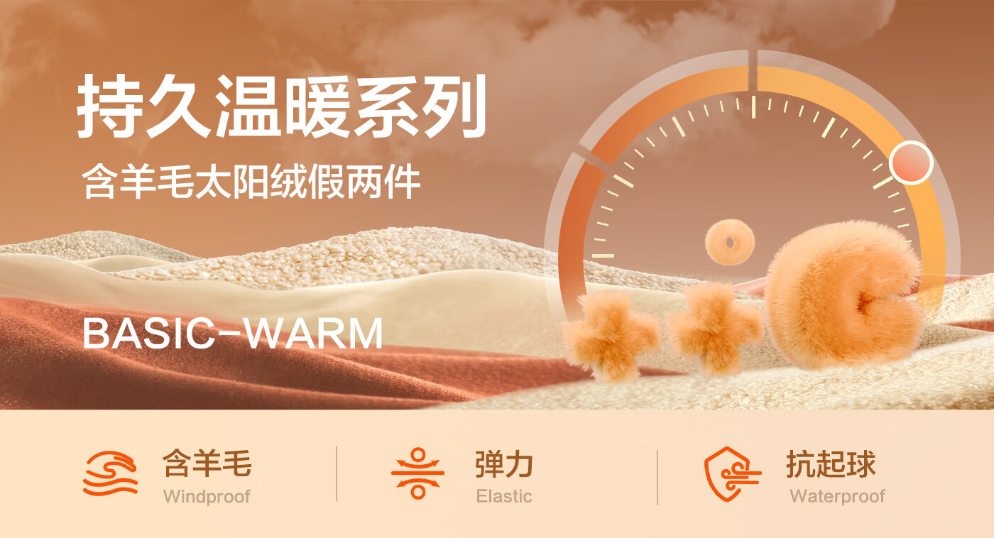 Hodo Heatwave No.1 Men's Winter Casual Fleece Lined Warm Knit Sweater Shirt Collar Pullover Two-in-One 1