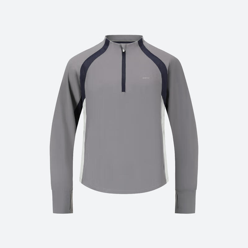 DECATHLON Youth Hiking UV Protection Long-Sleeve T-Shirt, Sun Protection, Moisture-Wicking, Quick-Drying, Anti-Chafing, 5117364 13