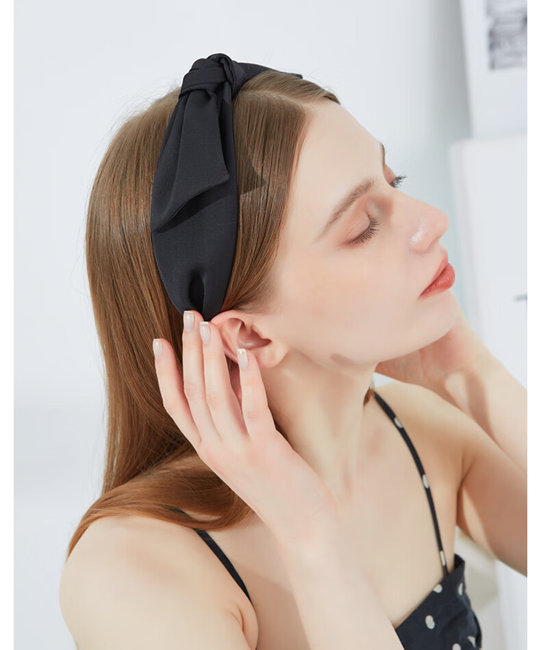 ELLE Playful And Cute Headband with New Bow Design, Elegant And Luxurious Feel, Mid-Autumn Festival Gift for Girlfriend 12