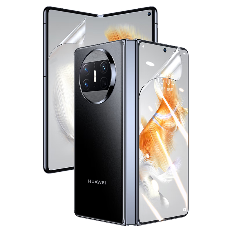 BIAZE Hydrogel Soft Film for Huawei Mate X5/Mate X3 Collector's Edition, Inner And Outer Protective Film Set, HD Anti-Scratch Wear-Resistant Non-Tempered Full Adhesive Protection JM640
