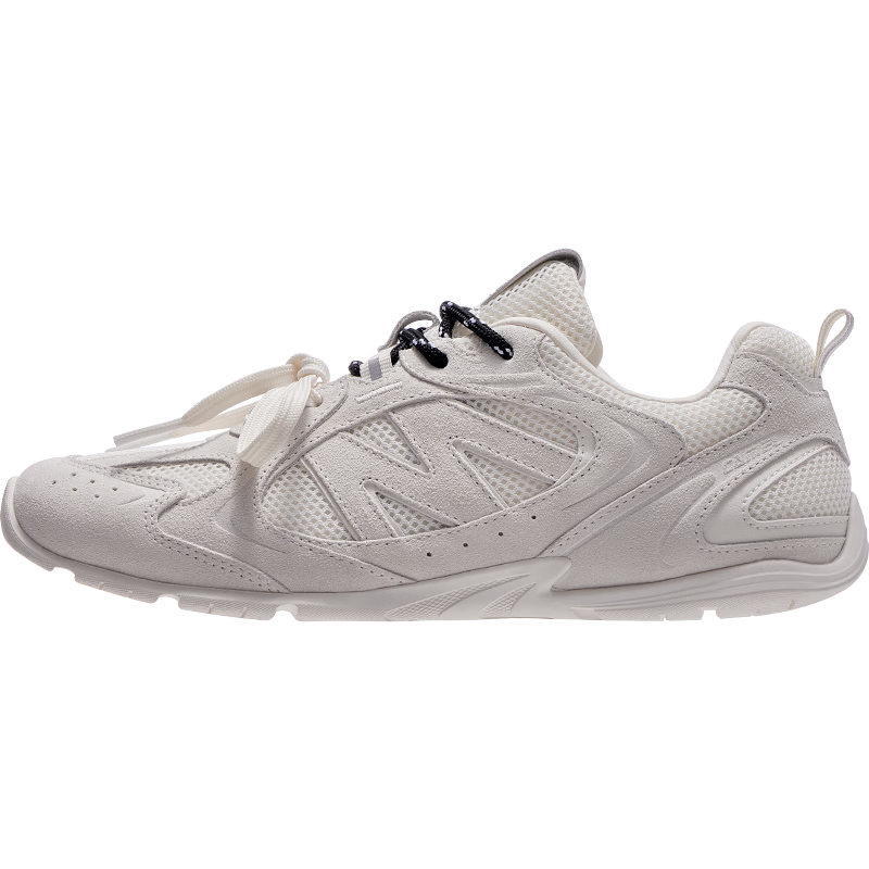 CAMEL Women's Thin-Soled Shoes, Retro Casual Sports Wear-Resistant Training Shoes, K25B09L7031, Ivory White, Size 40