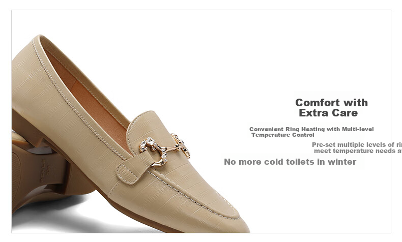 Belle Sheepskin English Style Loafers, Flat Heel Peas Shoes for Women, Spring And Summer Small Leather Shoes, Retro Flats A7H1D, Beige, Size 34 9