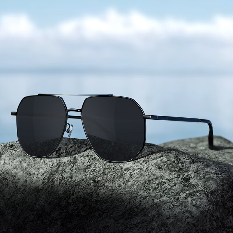 JD Original [Classic Aviator] Lightweight Polarized Frog-Eye Glasses, Driving UV Protection Sunglasses for Men And Women, Multi-Frame