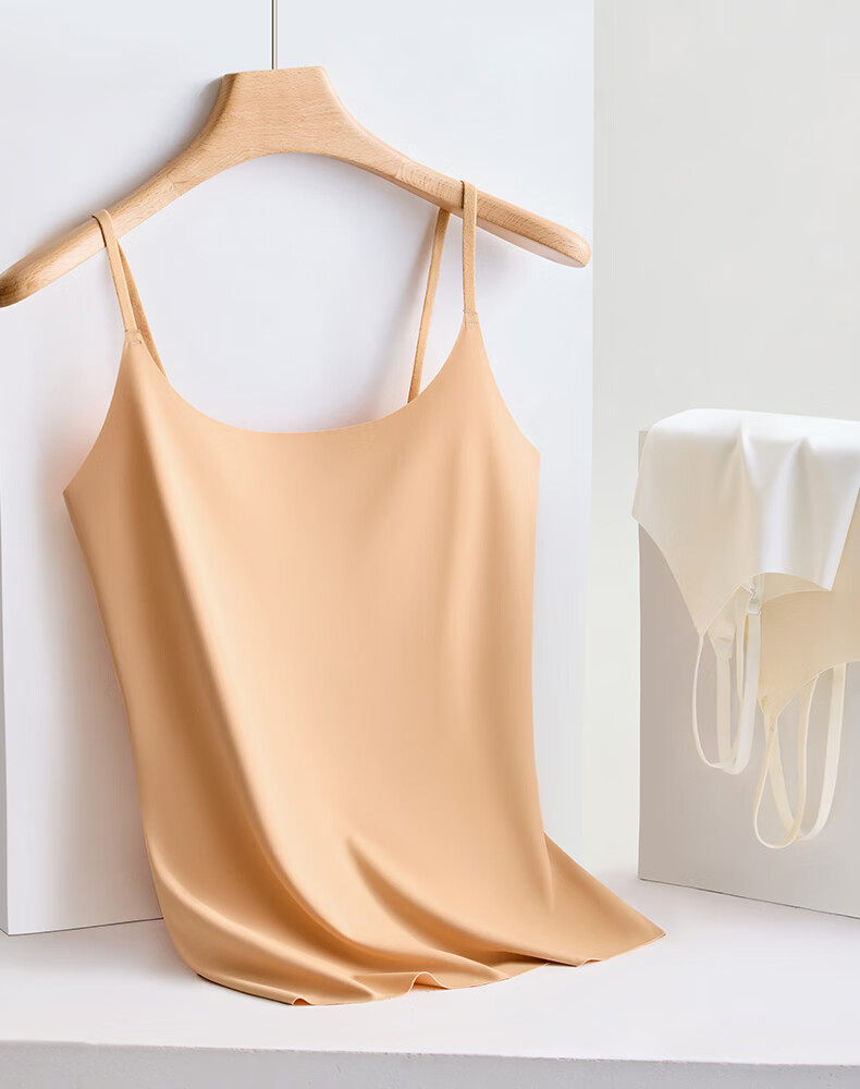 MiiOW Camisole Tank Top for Women, Basic Undershirt, Summer Casual Shapewear, Inner Wear, Ice Silk Vest, Can Be Worn As Outerwear 8