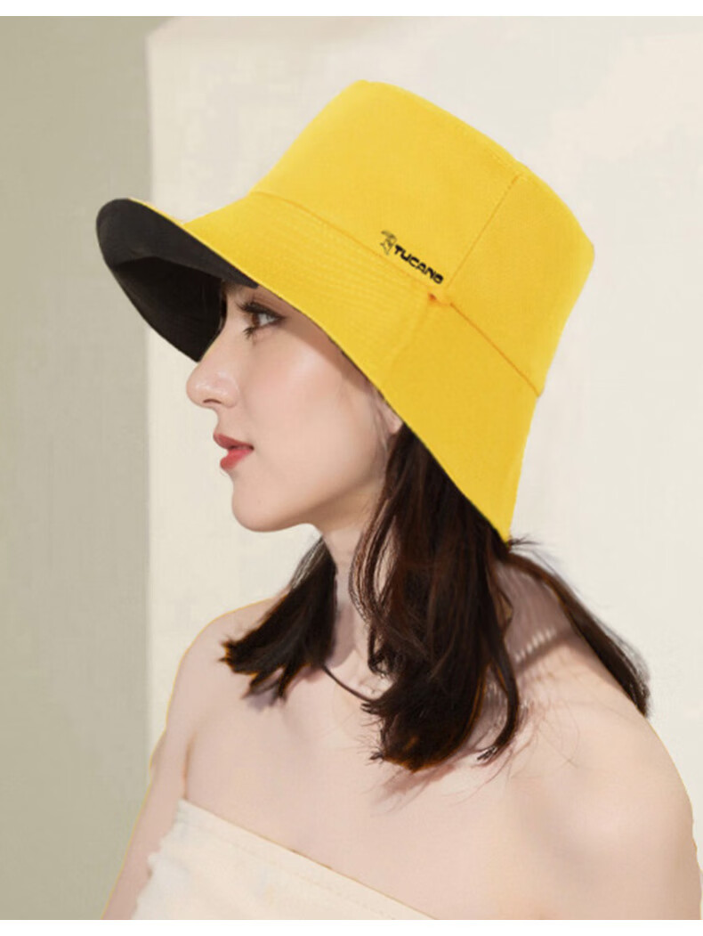 TUCANO Sun Protection Hat for Women, Summer Outdoor Sun Hat, Reversible Fisherman Hat, Face-Covering UV Protection Hat for Wome 10