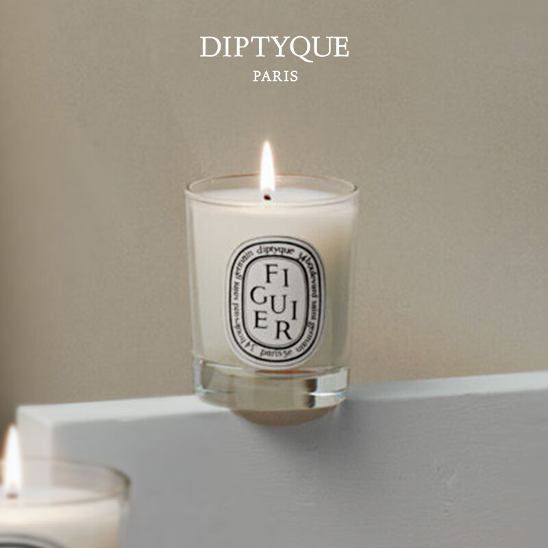 Diptyque Mini Fragrance Candle, Figs 70g, Fruity Scent, Bedroom Aromatherapy Candle, Birthday Gift