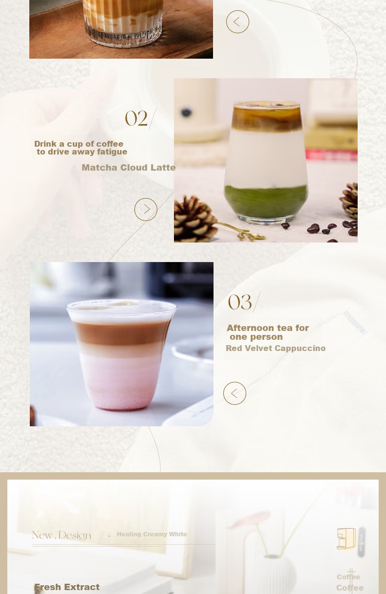 STELANG ST-550S-C Capsule Coffee Machine Fully Automatic Home Small Milk Frothing Capsule Brewer 6