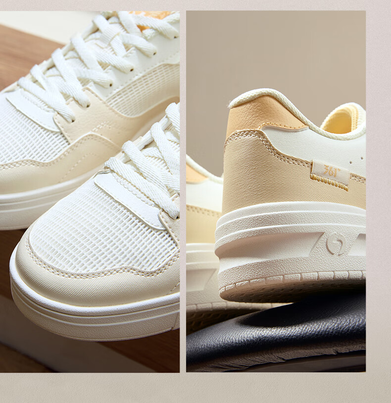 361° Women's Sports Shoes Soda 3 Spring Summer Breathable Retro Thick Sole Casual Sneakers 682616619-4 11