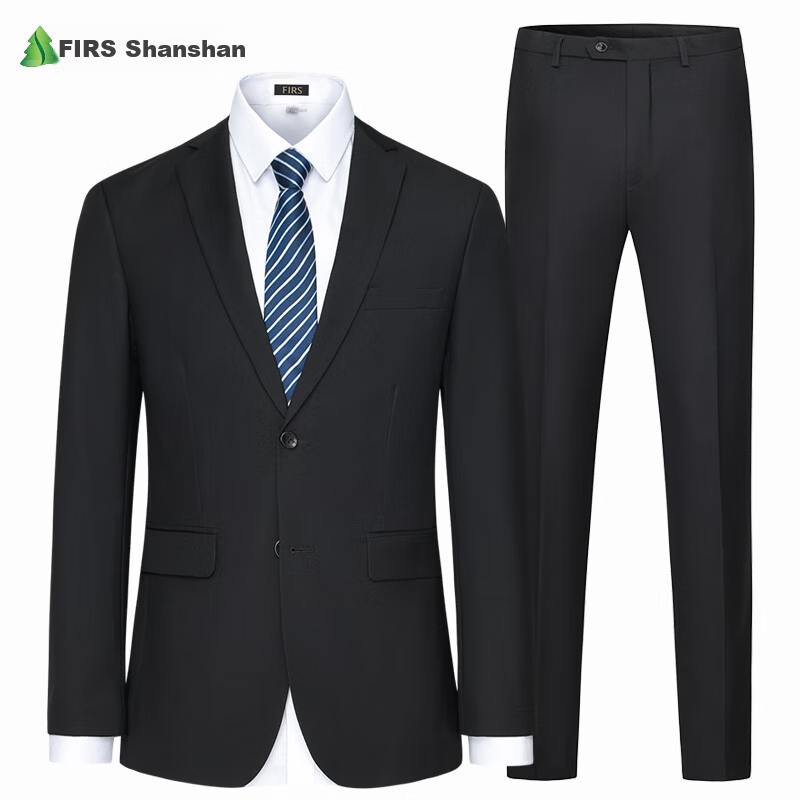 FIRS Men's Suit Set, Slim Fit Professional Formal Wear, Business Attire, Groom's Outfit, Wedding Suit, Men's Clothing