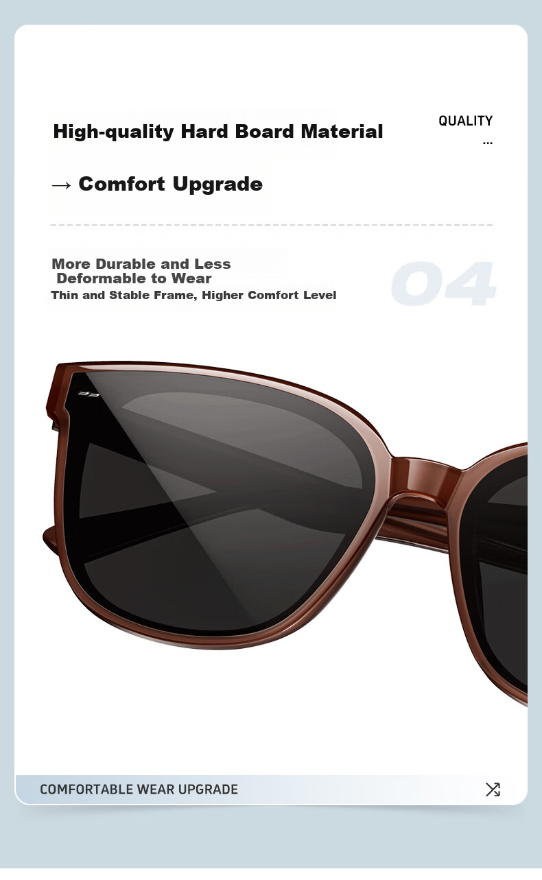 HELEN KELLER Sunglasses for Men, Trendy Square Frame, UV Protection, Polarized Driving Glasses for Women H2706H01 5