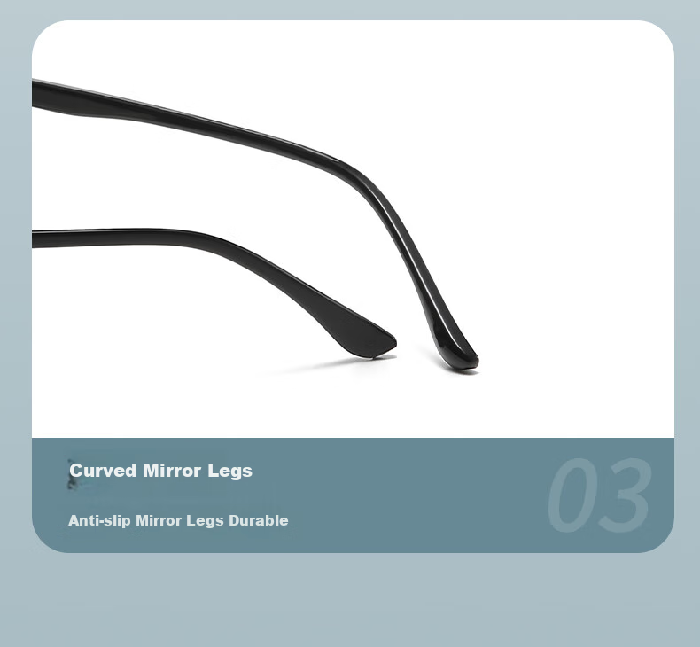 DRATRA Reading Glasses, High-Definition Anti-Blue Light Presbyopic Glasses for Elderly Men And Women, Classic Square Frame, Ultra-Lightweight Portable Comfortable 7