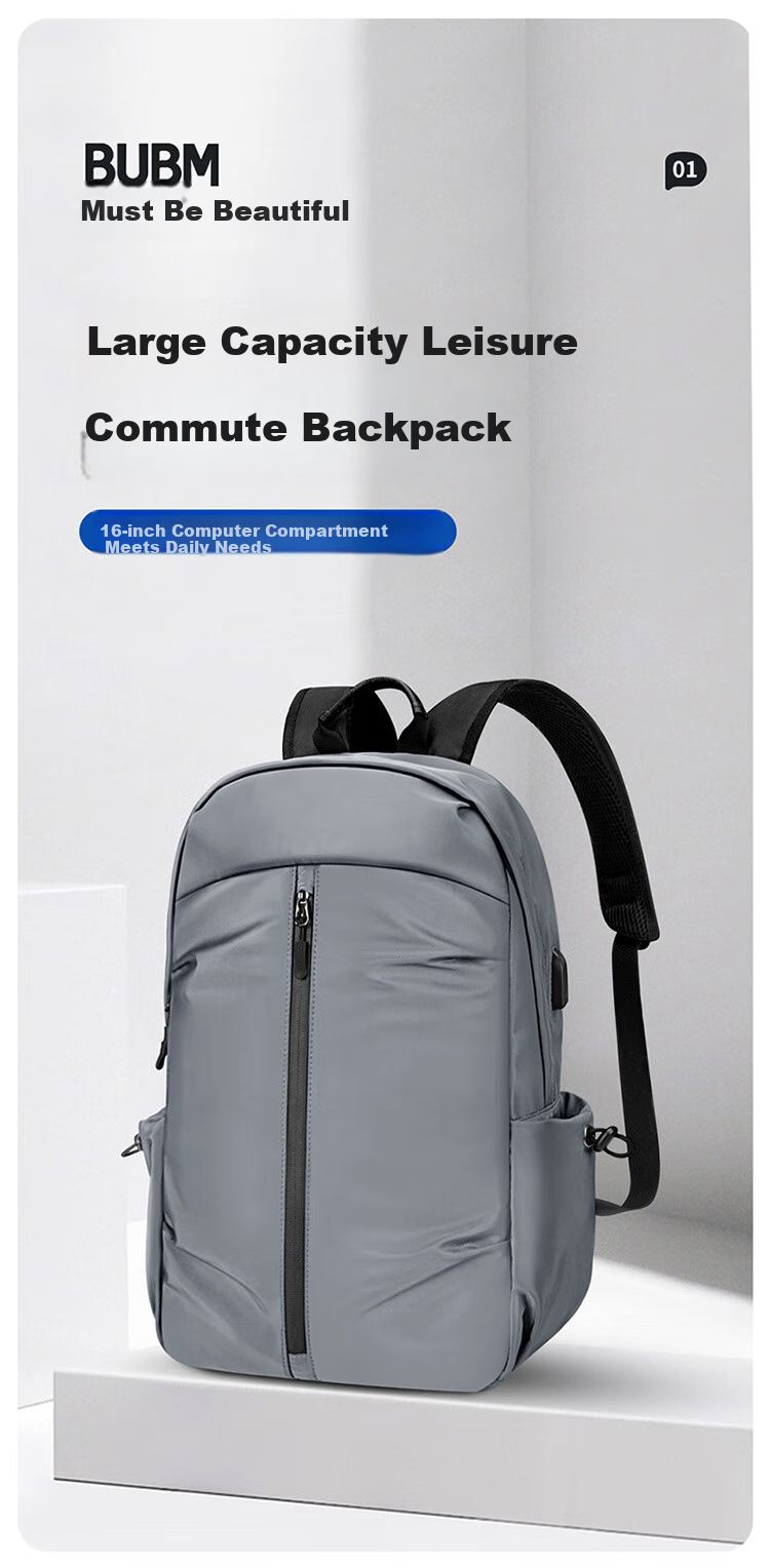 Biyoumei Backpack for Men, Fashionable Casual Travel Bag, Laptop Bag, School Bag for High School And College Students, Middle School Bag for Wome 1