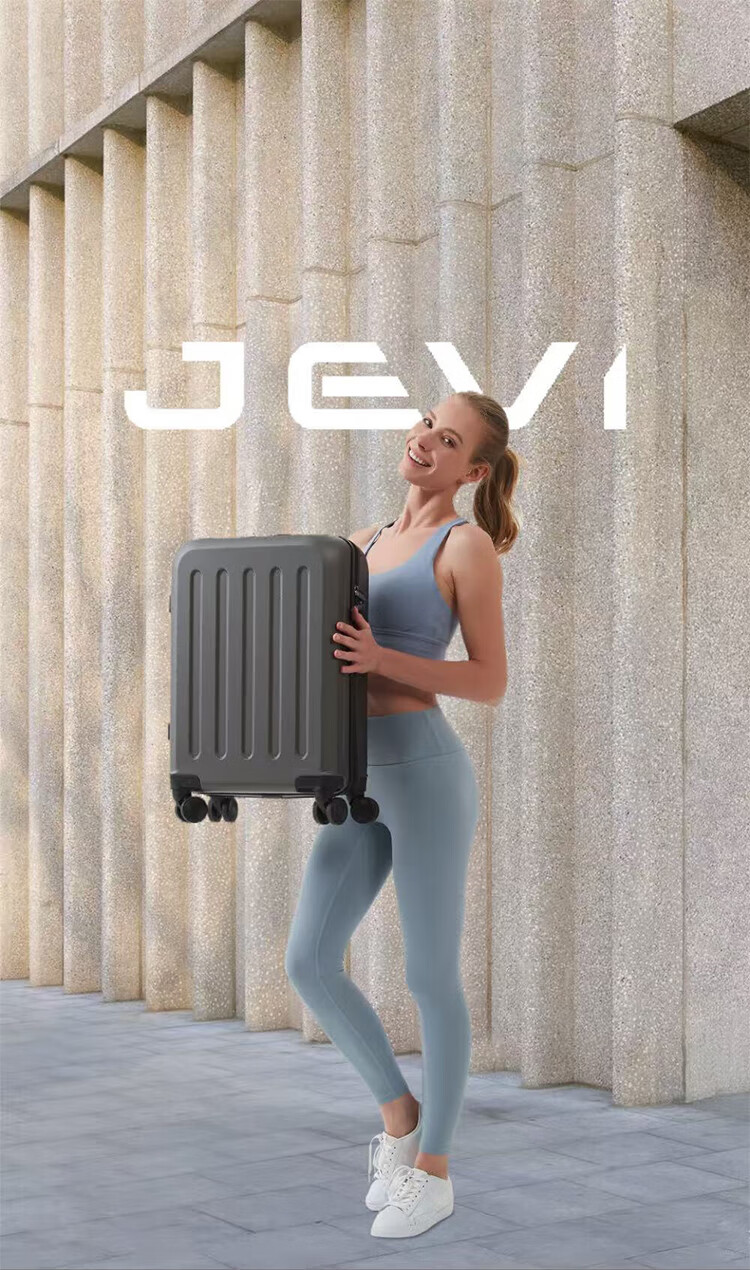 JEVI Large Capacity Suitcase for Men And Women, 20-Inch Carry-On Luggage, Durable Lightweight Trolley Case with Password Lock for Students And Travel 1