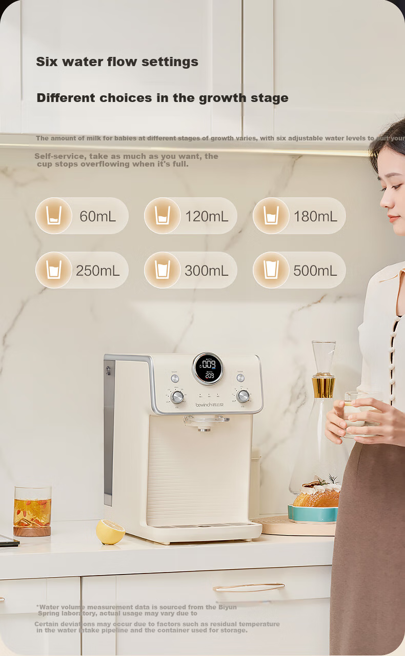 Bewinch G5 Water Purifier, Home RO Reverse Osmosis Heating All-In Machine with Direct Drinking, Countertop, Zinc-Containing Low-Sodium Water for Mothers And Babies, Antibacterial G5Pro-Rhein: Standard Versio 6
