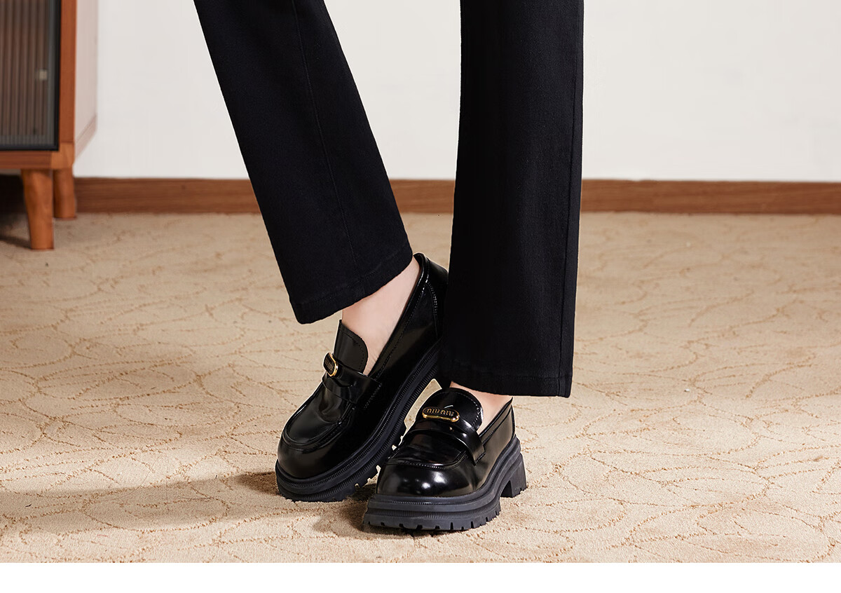 PinCai Women's Jeans, Spring And Autumn Black Straight-Leg Trousers, Slimming And Heightening Effect, Casual Denim Long Pants P143N1009 59