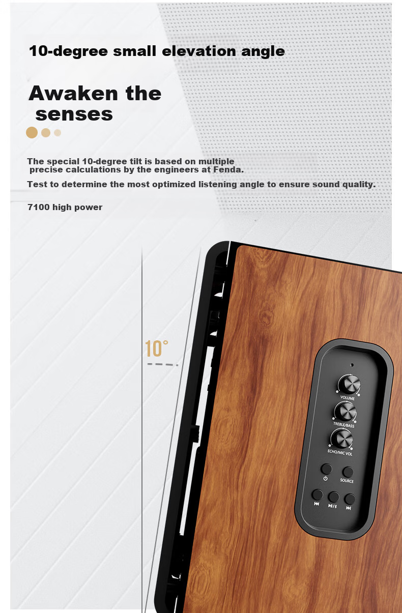 F&D R28BT Plus Upgraded Bestseller, Bluetooth Speaker with Multimedia 2.0, Active Audio System for Desktop Computer, TV, Home KTV, High-Quality Sound with Subwoofer 5