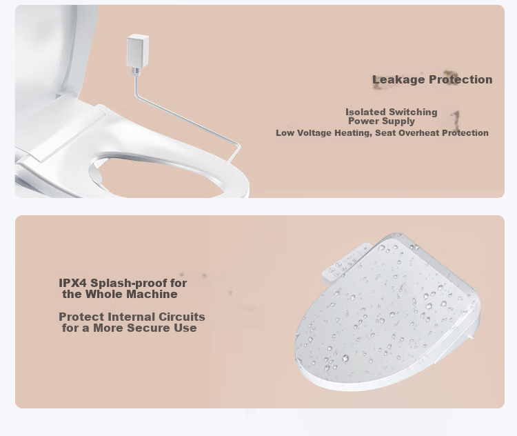 JD Original Dolphin Smart Toilet Seat with Warm Air Drying, Instant Hot Water Cleaning, Heated Seat Ring, And Automatic Deodorizing 10