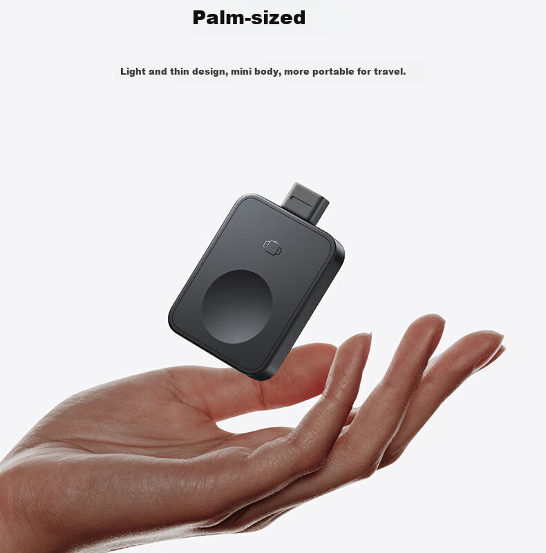 Baseus MagPro Magnetic Apple Watch Wireless Charger 2.5W Compatible with Apple Watch 10/9/8/7/6/5/4/3/2/SE/Ultra 8