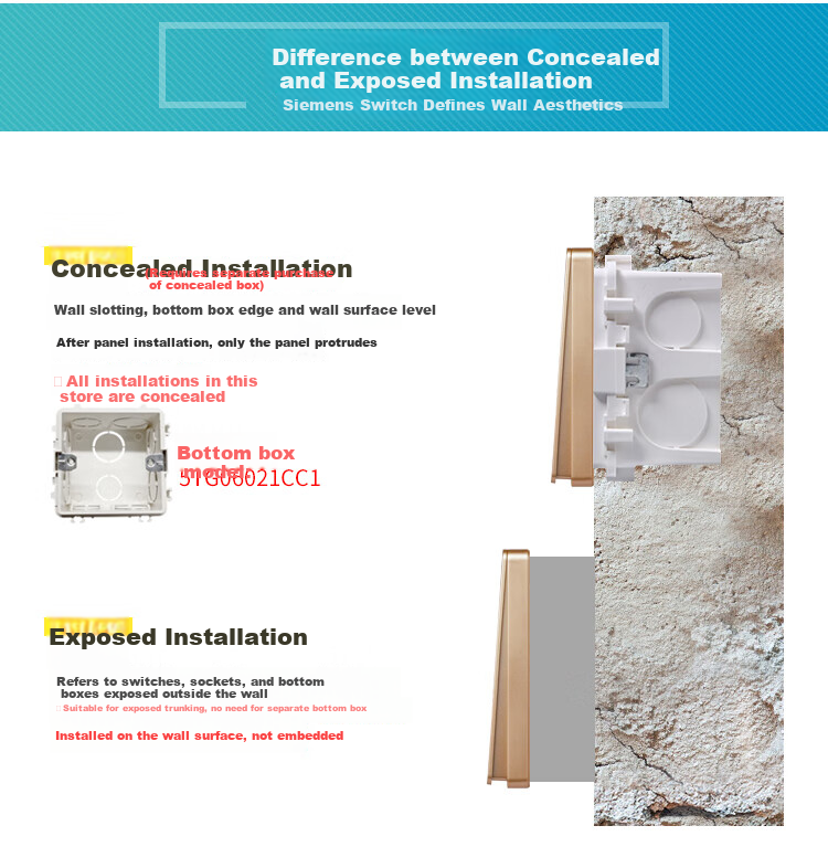 SIEMENS Blank Panel, 86-Type Concealed Panel, Decorative Cover Plate White Board, Bright Color Dark Gray Silver 13