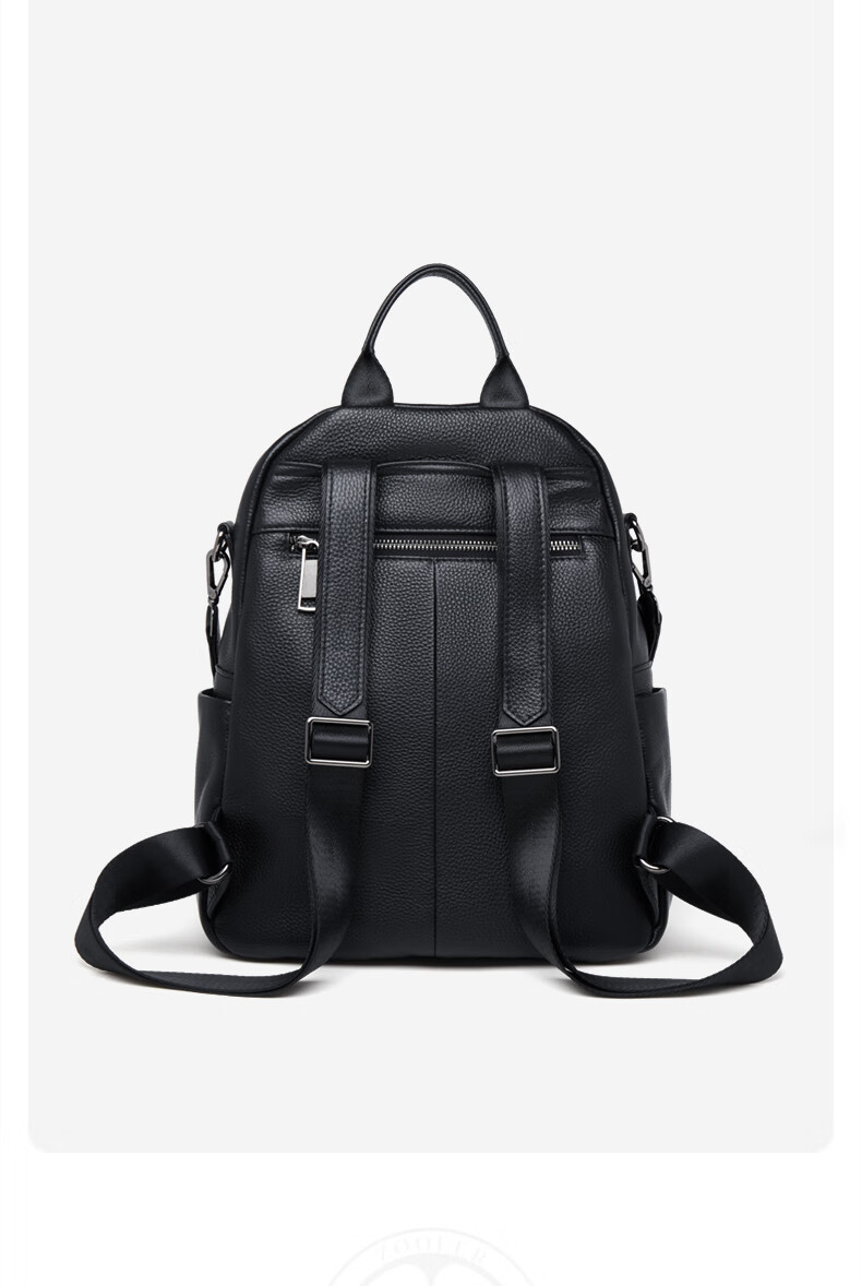 ZOOLER Top-Grain Leather Backpack for Women, Fashionable Retro Style Ladies' Bag, 2026 New Large Capacity Multifunctional Travel Bag 6