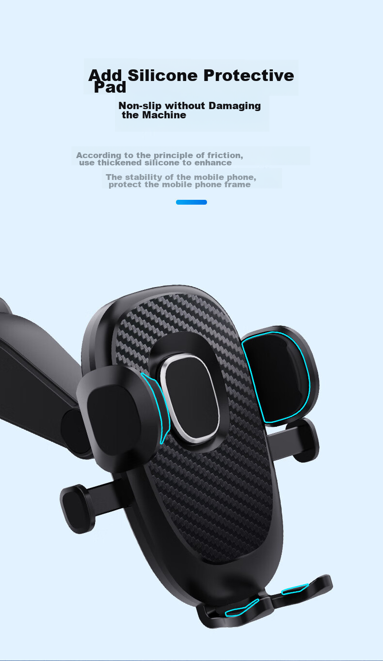 Beiteng Car Phone Holder, Rearview Mirror Mount, 720-Degree Rotation, Extendable, Car Navigation Stand, Vehicle-Mounted Bracket 8