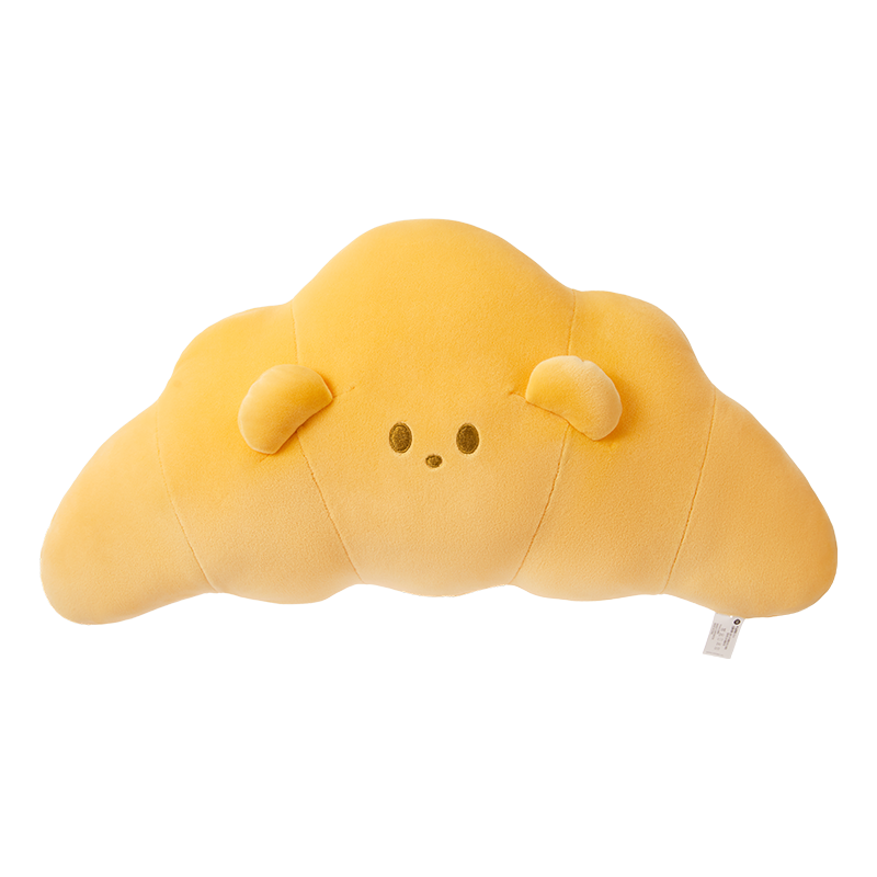 MINISO French Soft Cow Horn Pillow, Sofa Cushion, Bed Pillow, Office And Dormitory Nap Pillow, Gift