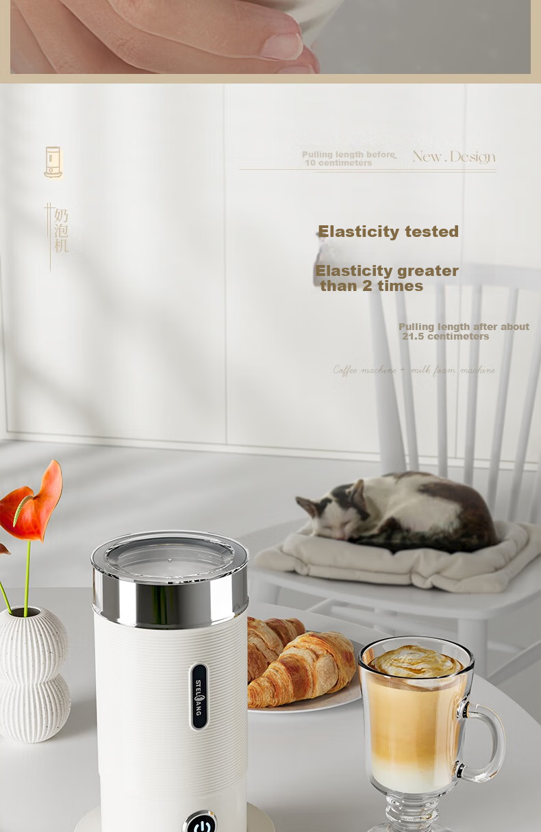STELANG ST-550S-C Capsule Coffee Machine Fully Automatic Home Small Milk Frothing Capsule Brewer 13